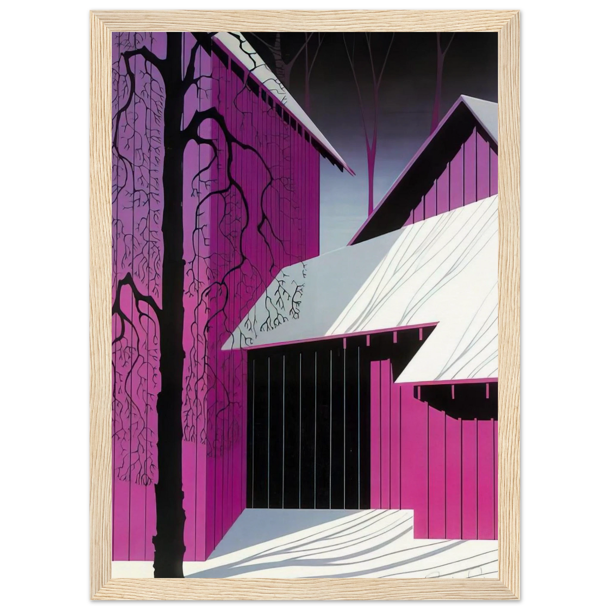 Amethyst Framed Poster | Eyvind Earle Framed Prints Wall Art | Eyvind Earle Prints