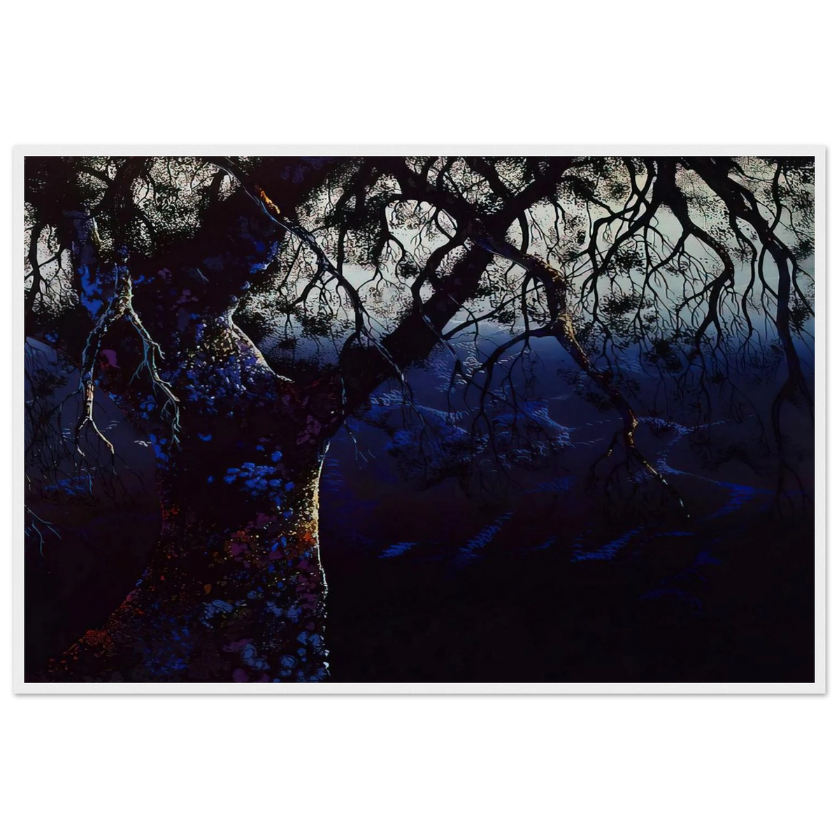 Jewel Tree Framed Poster | Eyvind Earle Framed Prints Wall Art | Eyvind Earle Prints