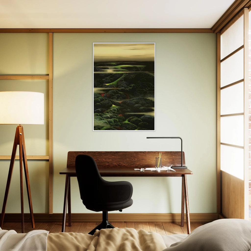Twilight Framed Poster | Eyvind Earle Framed Prints Wall Art | Eyvind Earle Prints