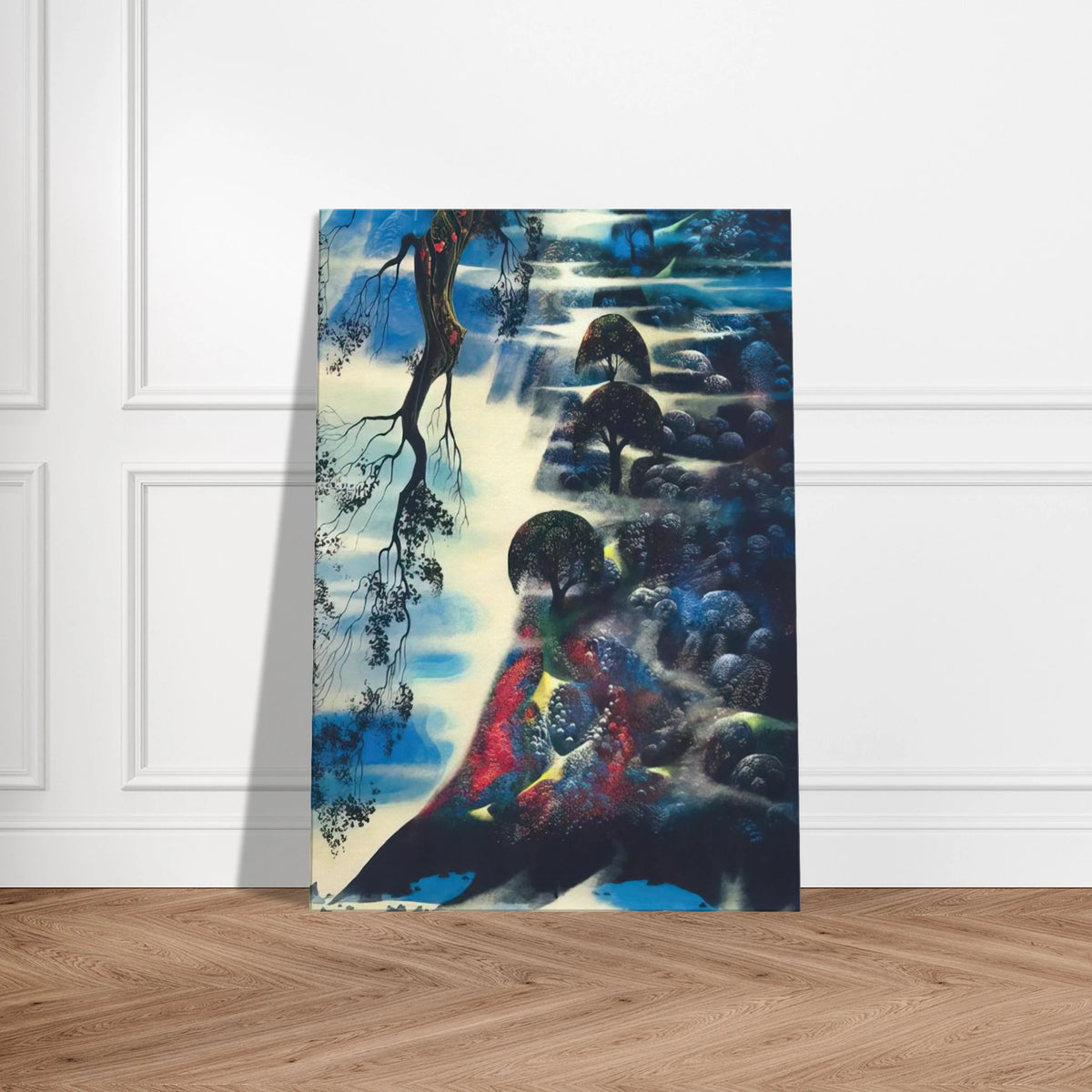 Summer Morning Mist Canvas | Eyvind Earle Canvas | Eyvind Earle Prints