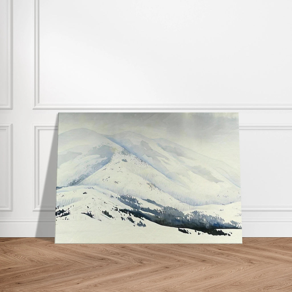 Snowy Mountain Canvas | Eyvind Earle Canvas | Eyvind Earle Prints