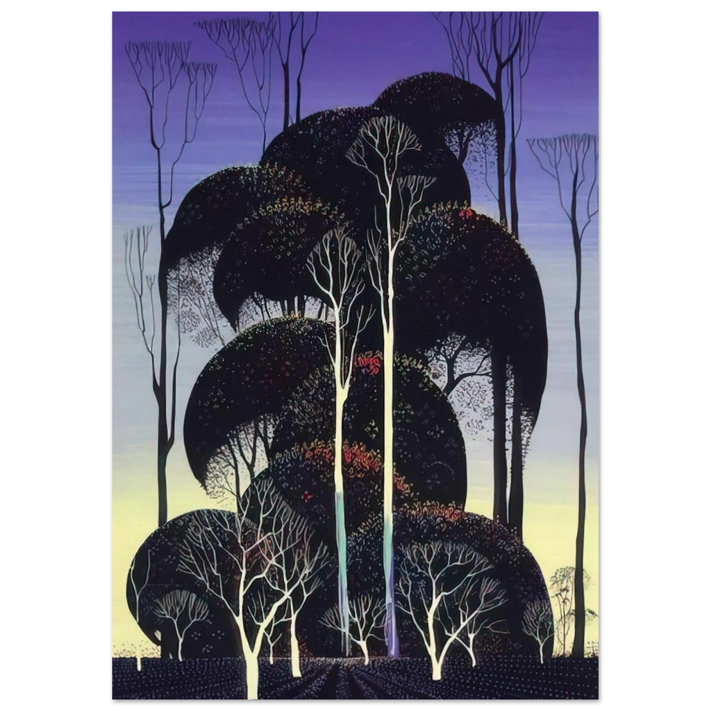 Forest Arabesque Poster | Eyvind Earle Poster | Eyvind Earle Prints