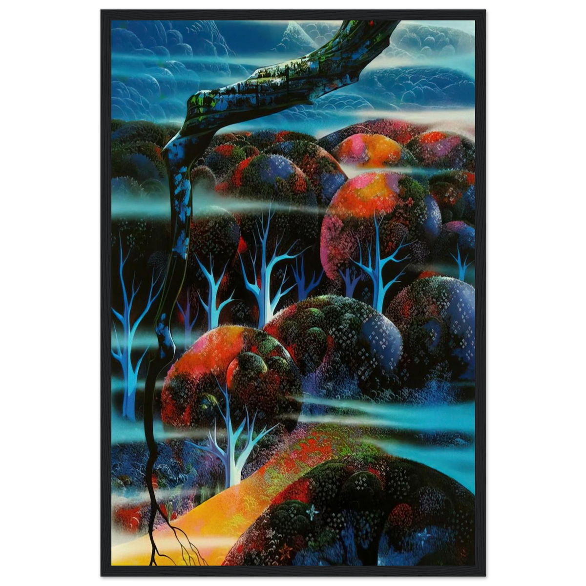 Toccata and Fugue Framed Poster | Eyvind Earle Framed Prints Wall Art | Eyvind Earle Prints