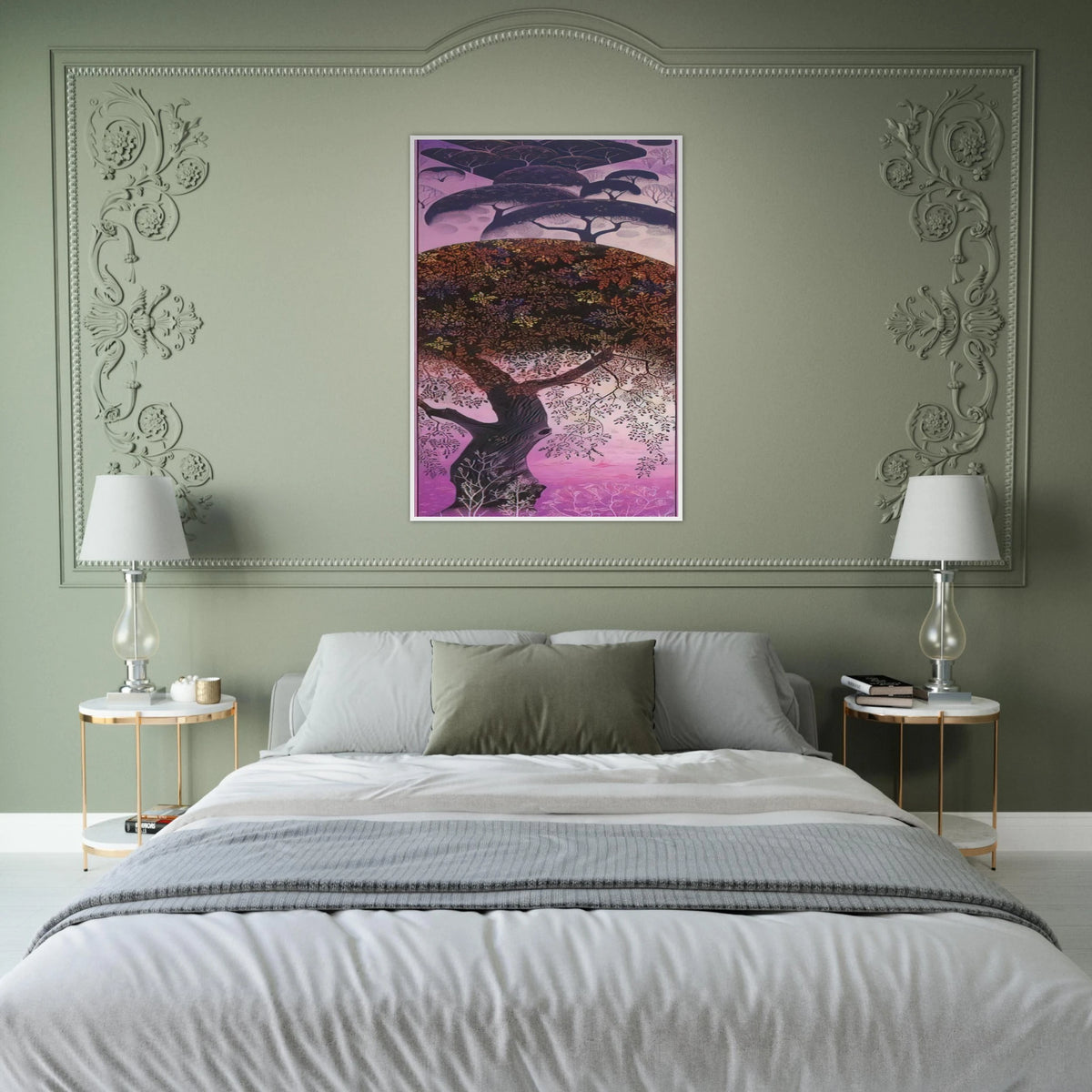 California Tapestry Framed Poster | Eyvind Earle Framed Prints Wall Art | Eyvind Earle Prints
