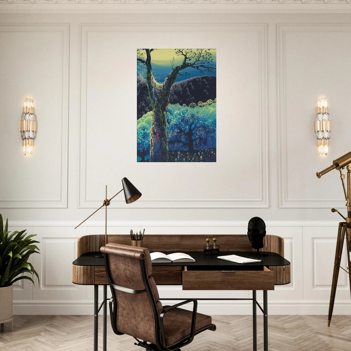 Orchard in Bloom Canvas | Eyvind Earle Canvas | Eyvind Earle Prints