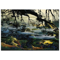 Fog Passes By Poster | Eyvind Earle Poster | Eyvind Earle Prints