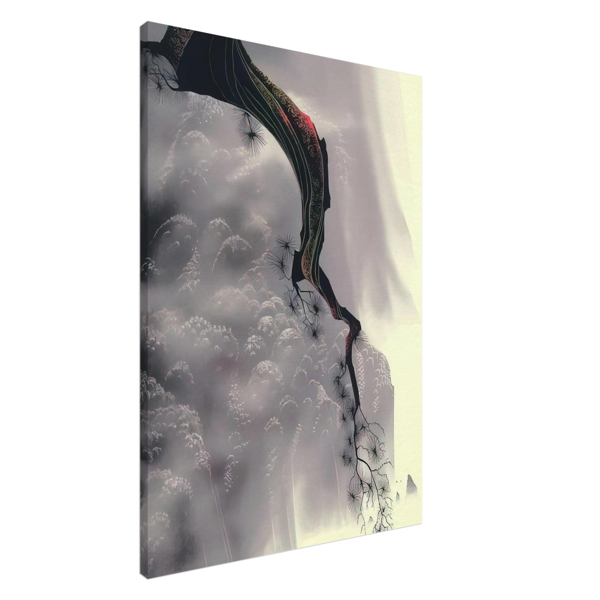 Through the Fog Canvas | Eyvind Earle Canvas | Eyvind Earle Prints