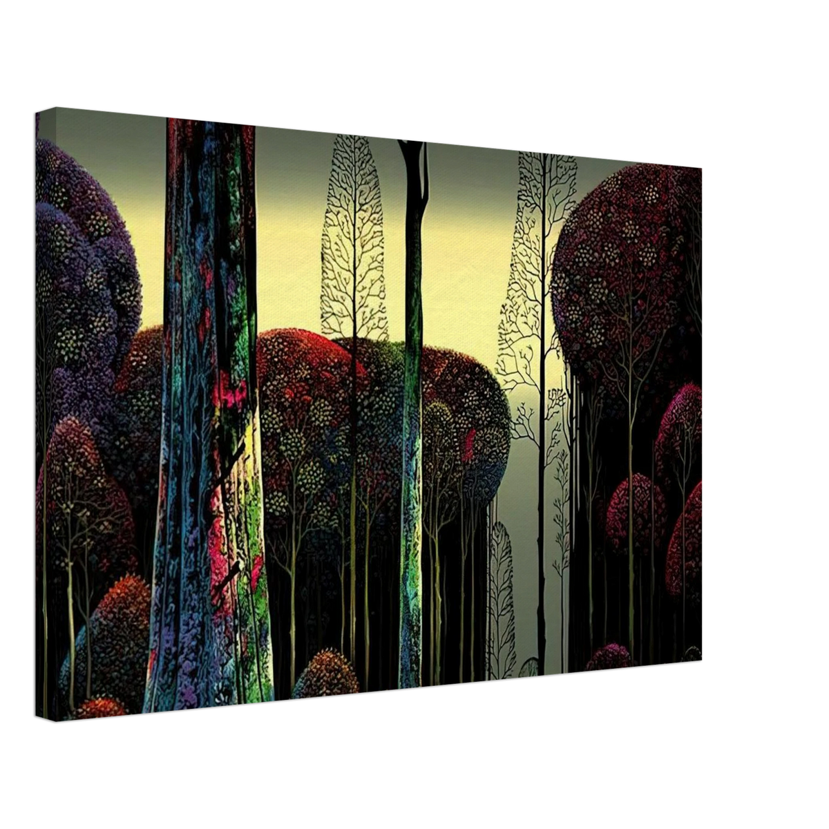 Gothic Forest Canvas | Eyvind Earle Canvas | Eyvind Earle Prints