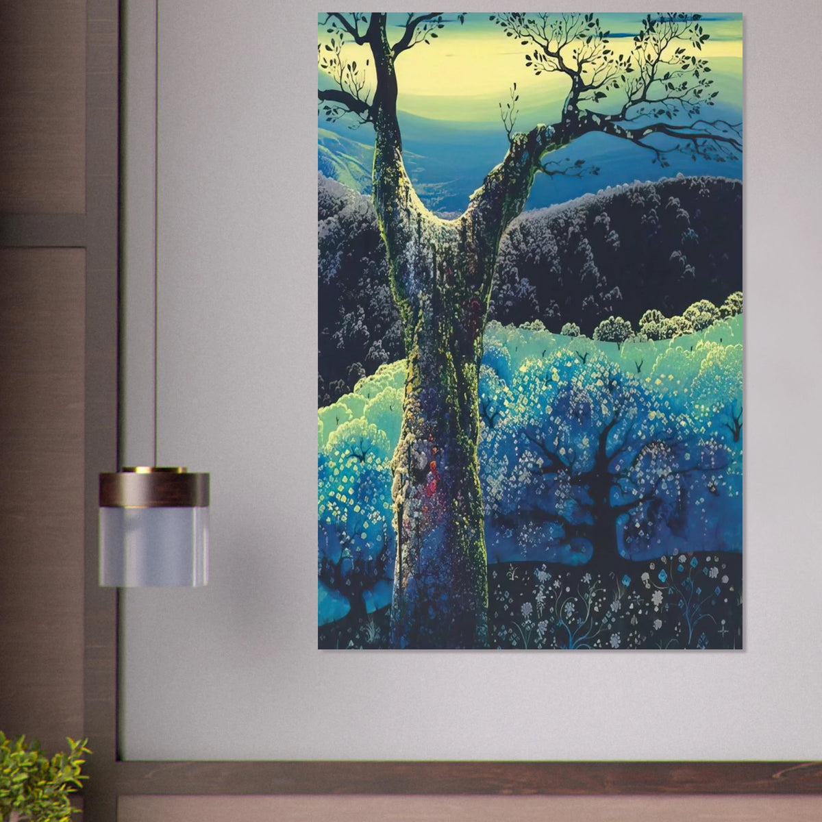 Orchard in Bloom Poster | Eyvind Earle Poster | Eyvind Earle Prints