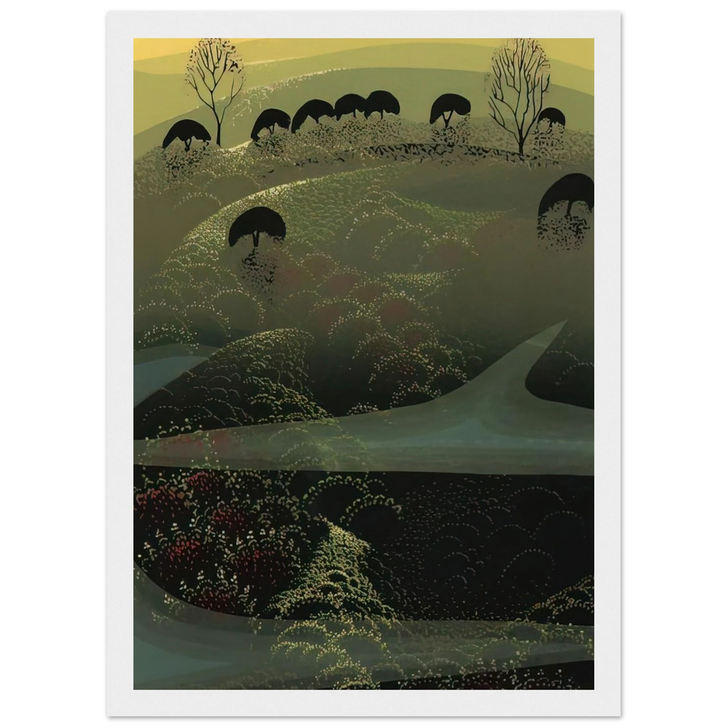 California Miniature Framed Poster | Eyvind Earle Framed Prints Wall Art | Eyvind Earle Prints