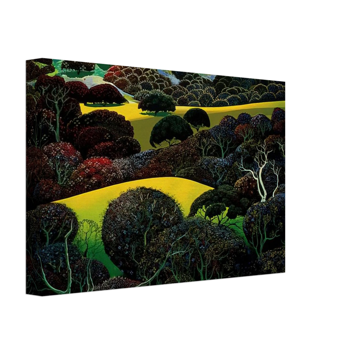 Santa Ynez Memories Canvas | Eyvind Earle Canvas | Eyvind Earle Prints