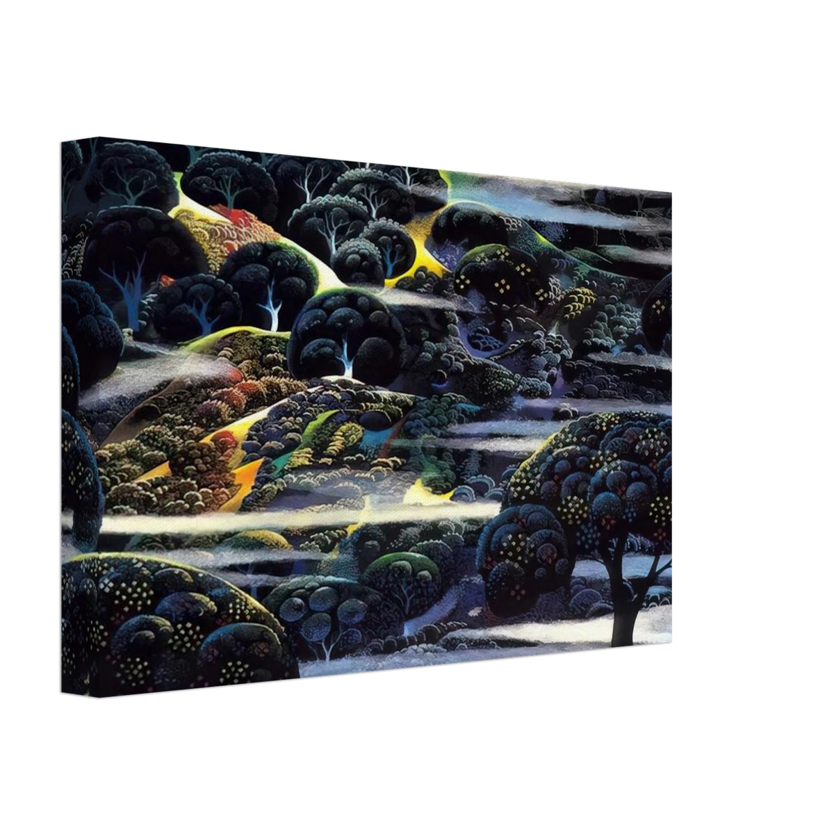 Garden of Eden Canvas | Eyvind Earle Canvas | Eyvind Earle Prints