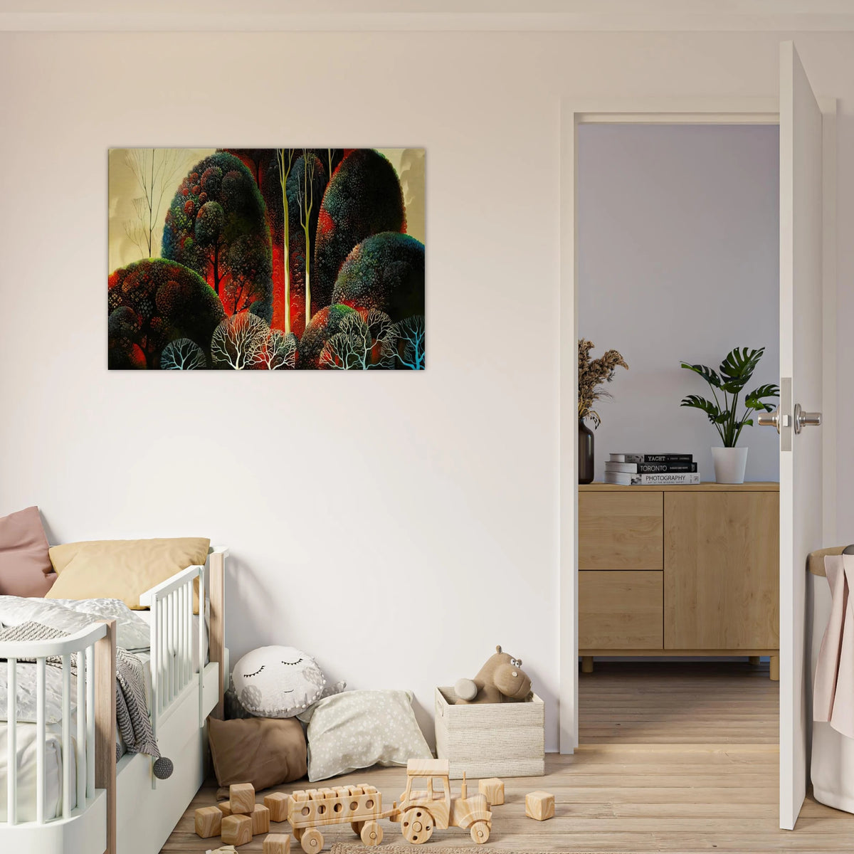 California Orchid Canvas | Eyvind Earle Canvas | Eyvind Earle Prints
