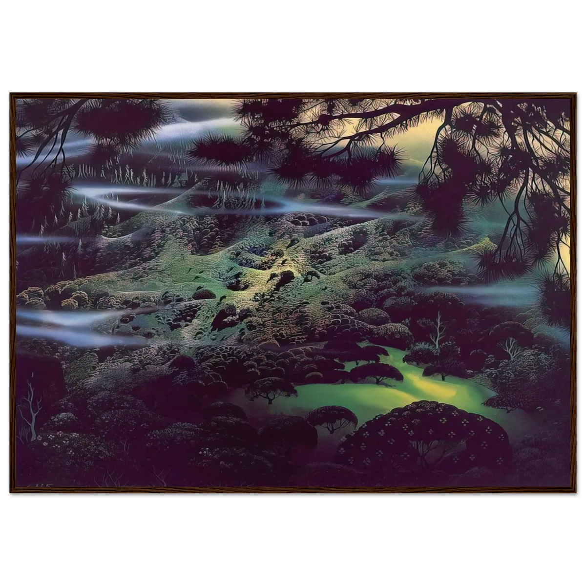 Symphonic Fantasy Framed Poster | Eyvind Earle Framed Prints Wall Art | Eyvind Earle Prints