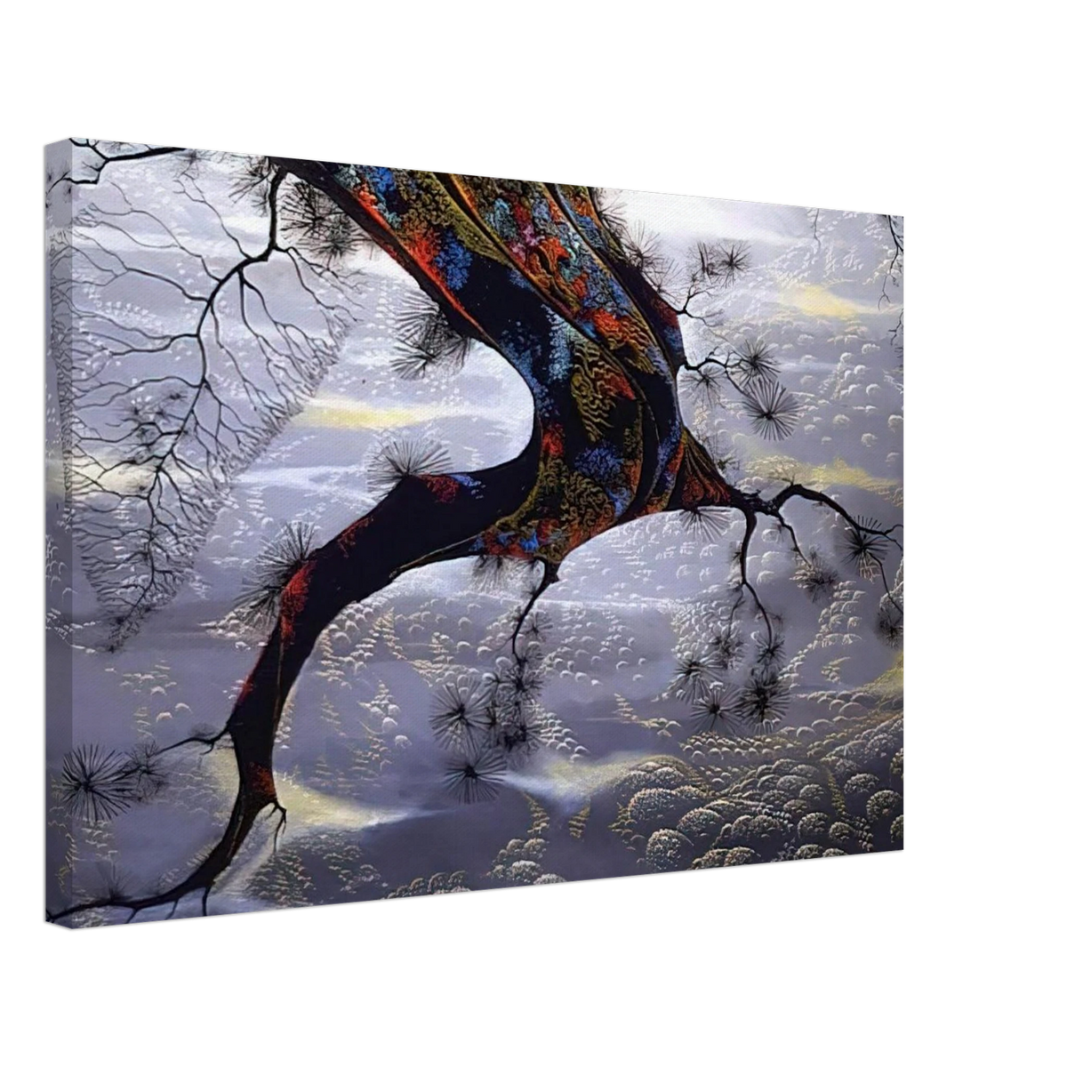 Pine Branch Canvas | Eyvind Earle Canvas | Eyvind Earle Prints