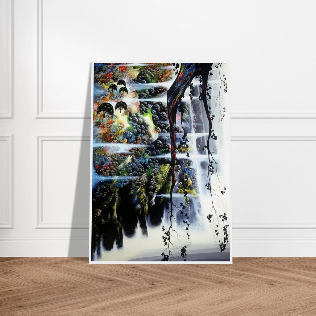 Seaside Wilderness Framed Poster | Eyvind Earle Framed Prints Wall Art | Eyvind Earle Prints