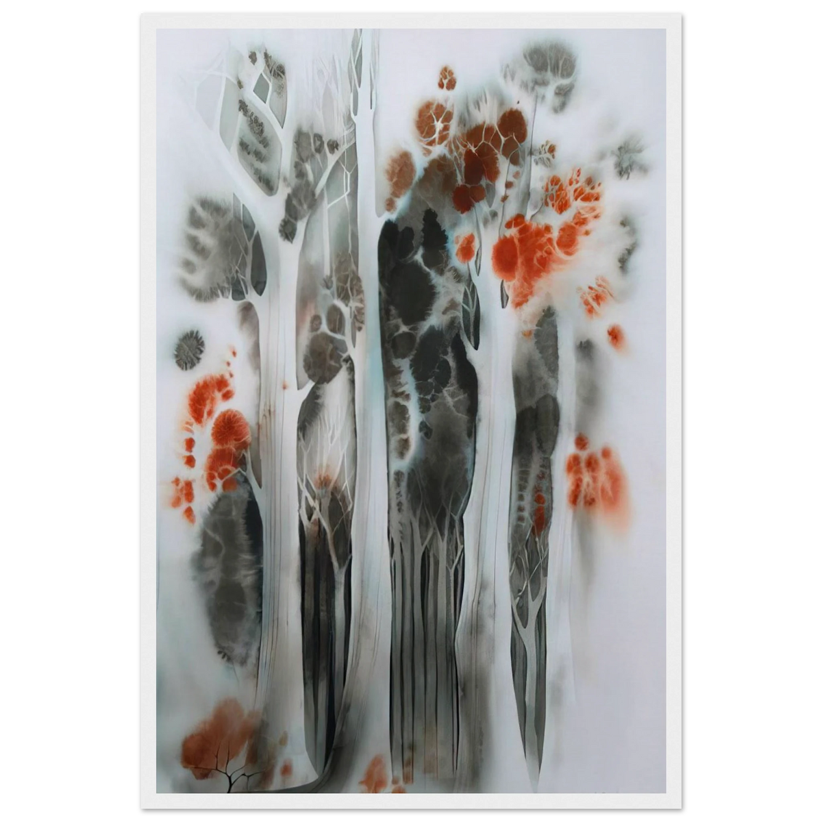 Autumn Forest Framed Poster | Eyvind Earle Framed Prints Wall Art | Eyvind Earle Prints