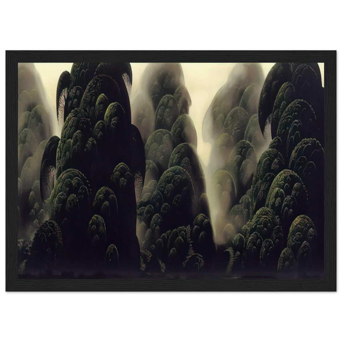 Spirit Grove Framed Poster | Eyvind Earle Framed Prints Wall Art | Eyvind Earle Prints