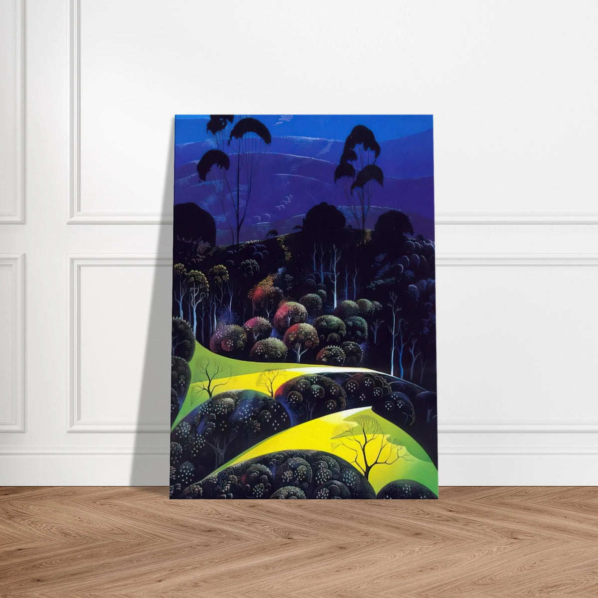 Inland from the Sea Canvas | Eyvind Earle Canvas | Eyvind Earle Prints
