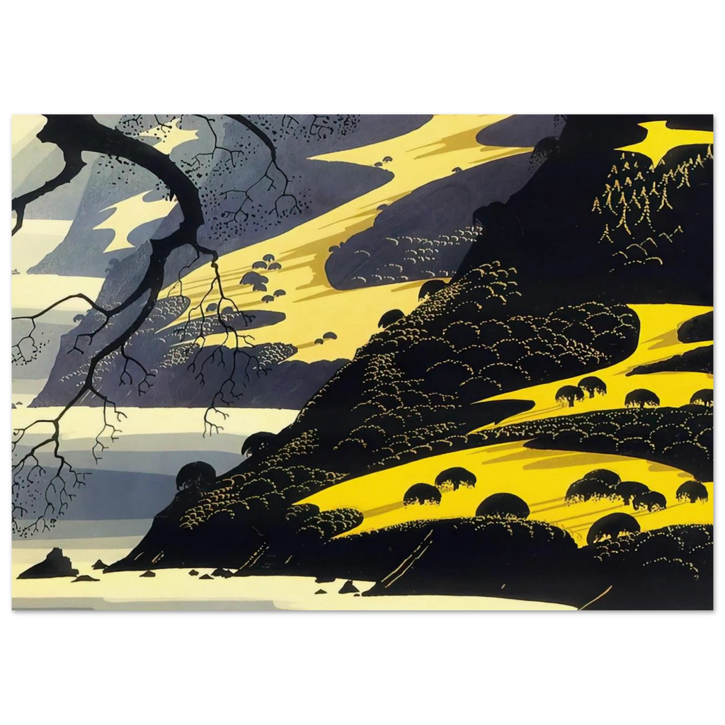 Coastal Fog Poster | Eyvind Earle Poster | Eyvind Earle Prints