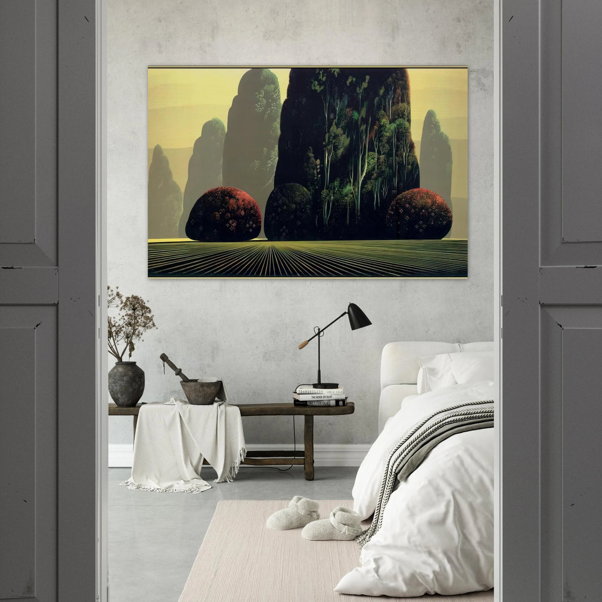 Autumn Eucalyptus Poster | Eyvind Earle Poster | Eyvind Earle Prints