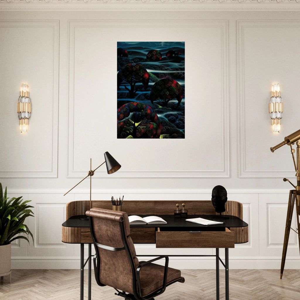 Garden of Dreams Canvas | Eyvind Earle Canvas | Eyvind Earle Prints