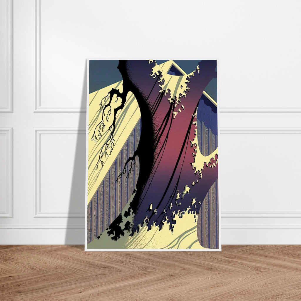 Mauve Barn Framed Poster | Eyvind Earle Framed Prints Wall Art | Eyvind Earle Prints