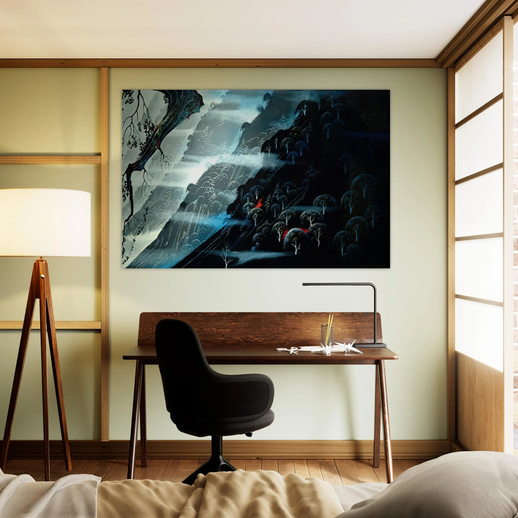 Coastline Fogl Poster | Eyvind Earle Poster | Eyvind Earle Prints