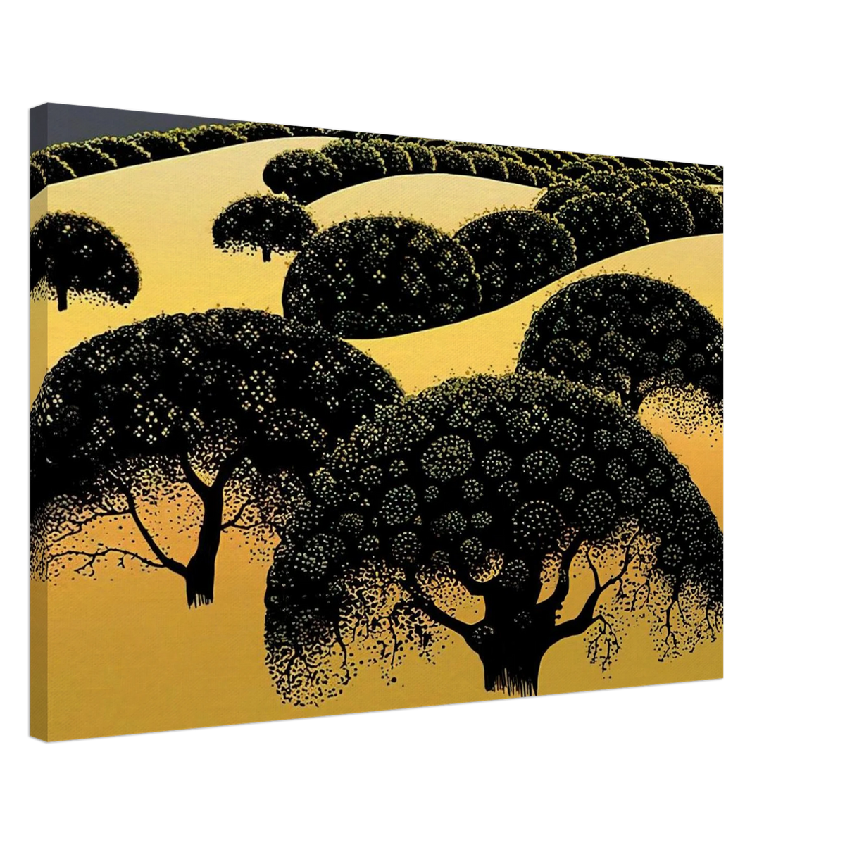 Santa Ynez Oaks Canvas | Eyvind Earle Canvas | Eyvind Earle Prints