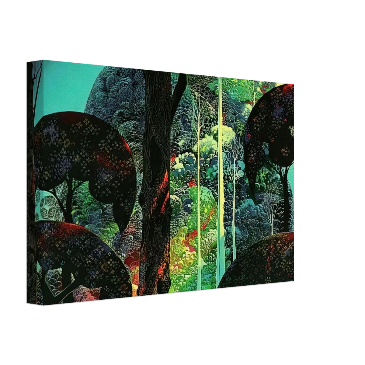 Fired by Sun Canvas | Eyvind Earle Canvas | Eyvind Earle Prints