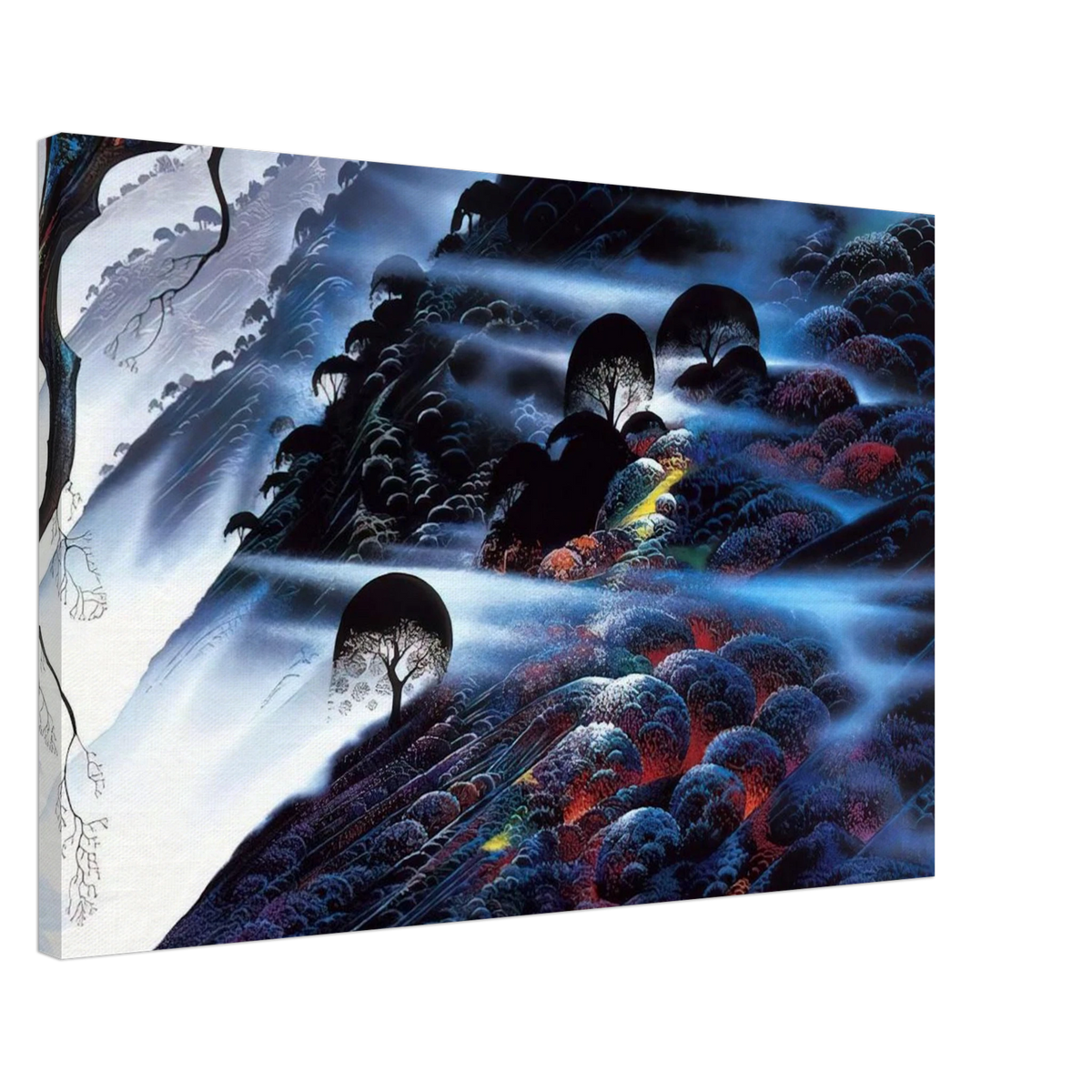 Blue Light Canvas | Eyvind Earle Canvas | Eyvind Earle Prints
