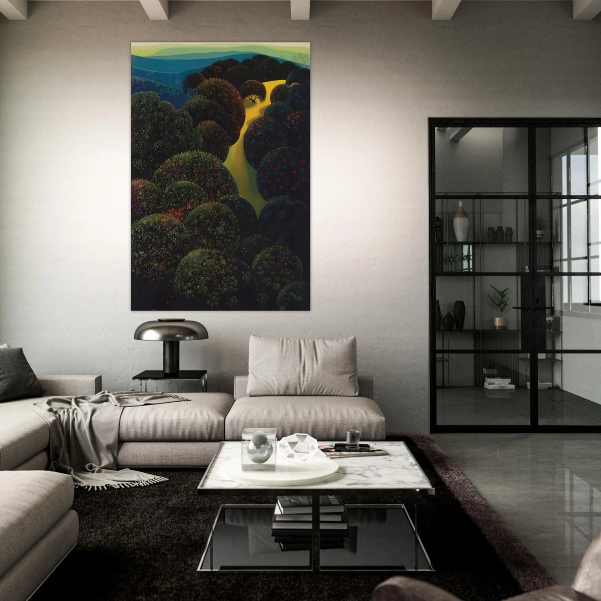 Hidden Pasture Poster | Eyvind Earle Poster | Eyvind Earle Prints