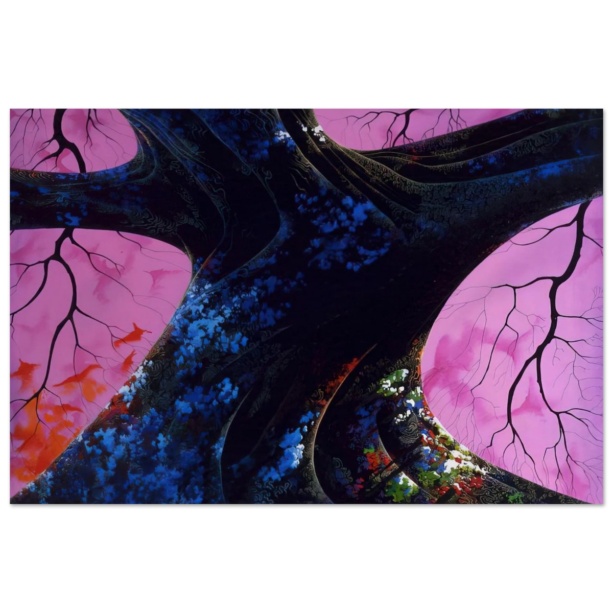 Giant Oak Poster | Eyvind Earle Poster | Eyvind Earle Prints