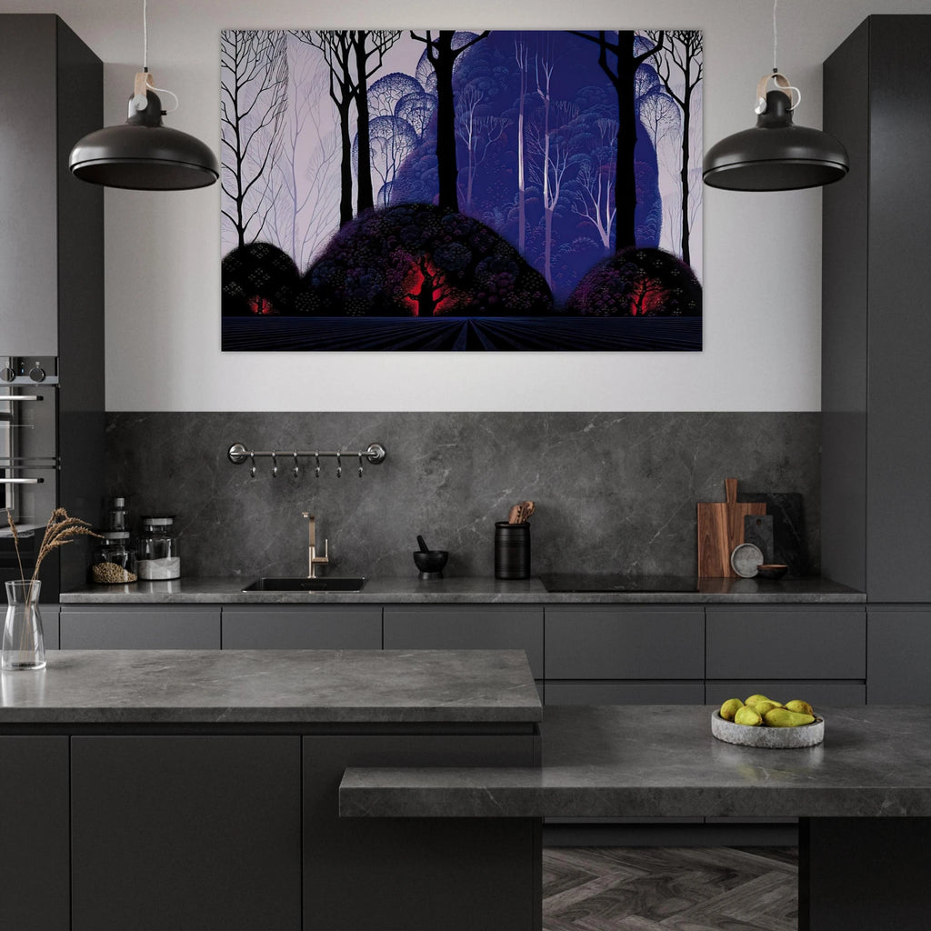 Purple Eucalyptus Poster | Eyvind Earle Poster | Eyvind Earle Prints