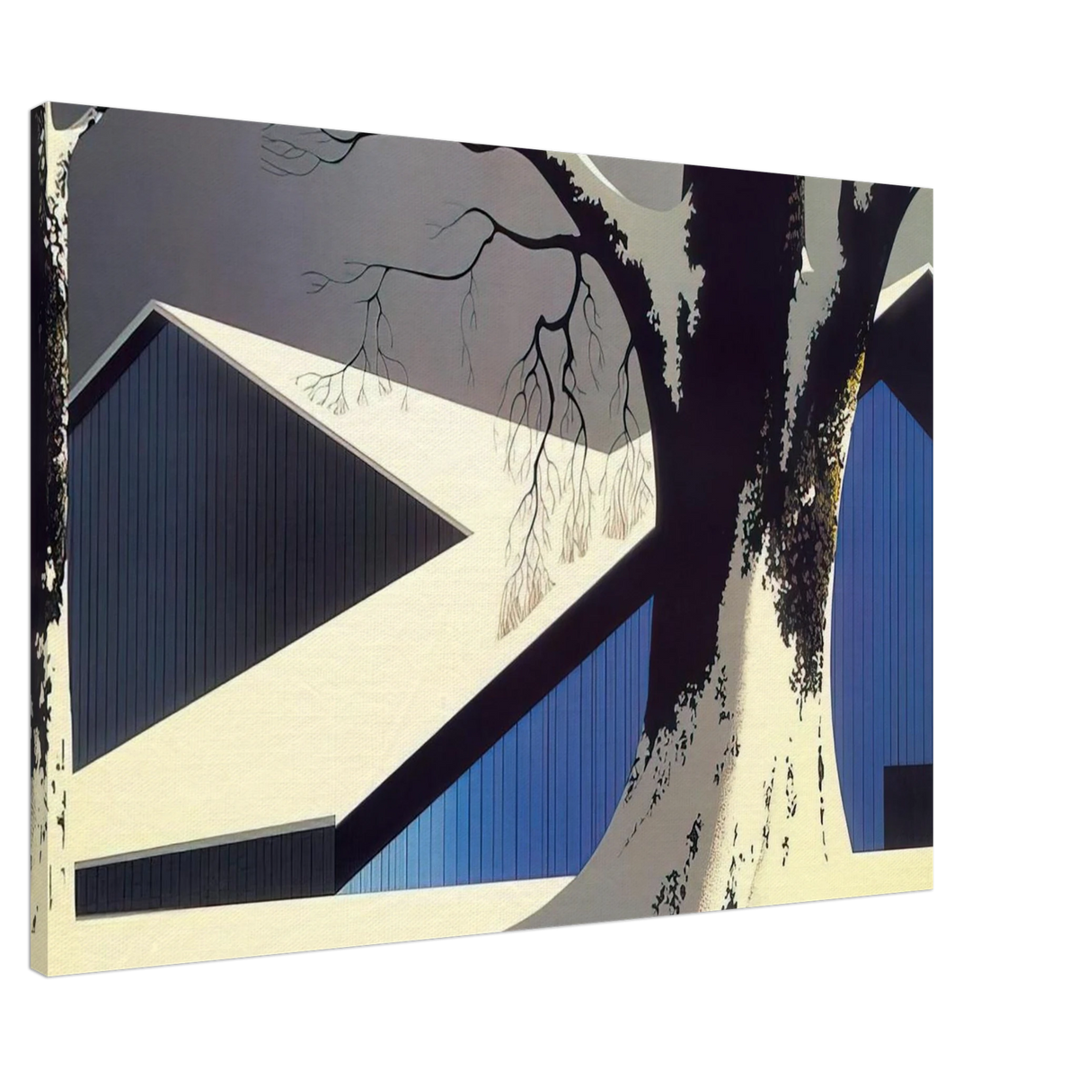 Winter Quiet Canvas | Eyvind Earle Canvas | Eyvind Earle Prints