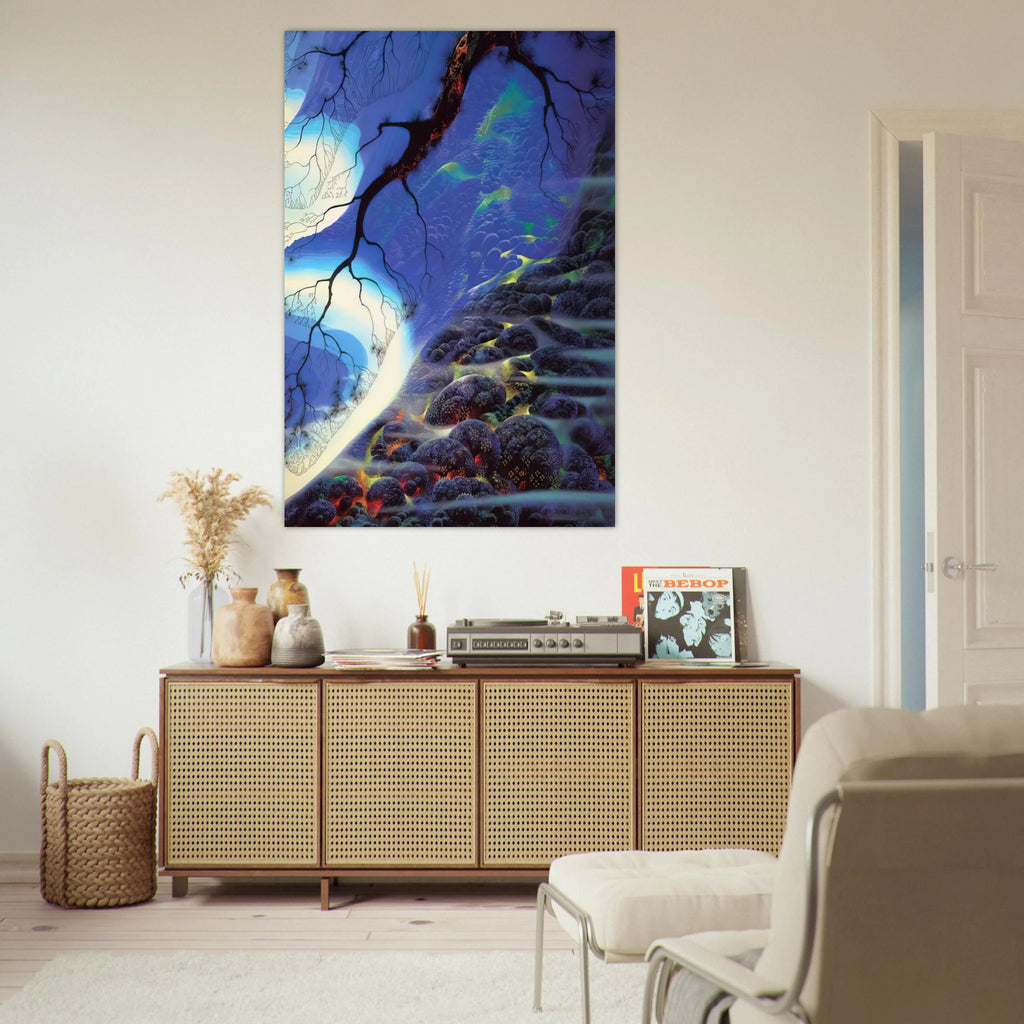 Mystical Big Sur Poster | Eyvind Earle Poster | Eyvind Earle Prints