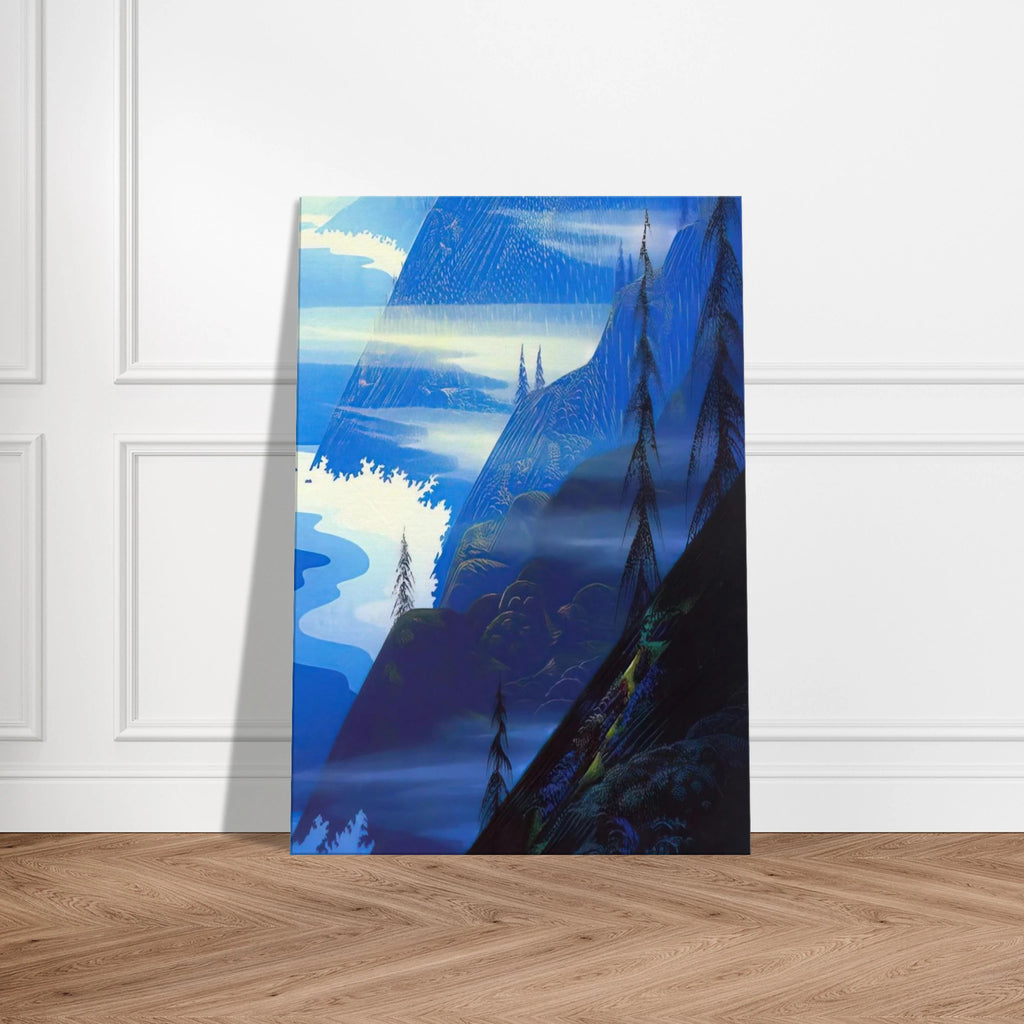 Stardust blue Canvas | Eyvind Earle Canvas | Eyvind Earle Prints