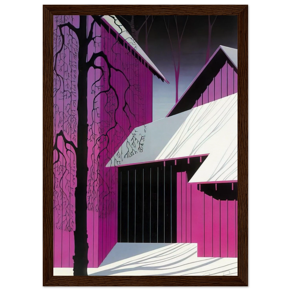 Amethyst Framed Poster | Eyvind Earle Framed Prints Wall Art | Eyvind Earle Prints