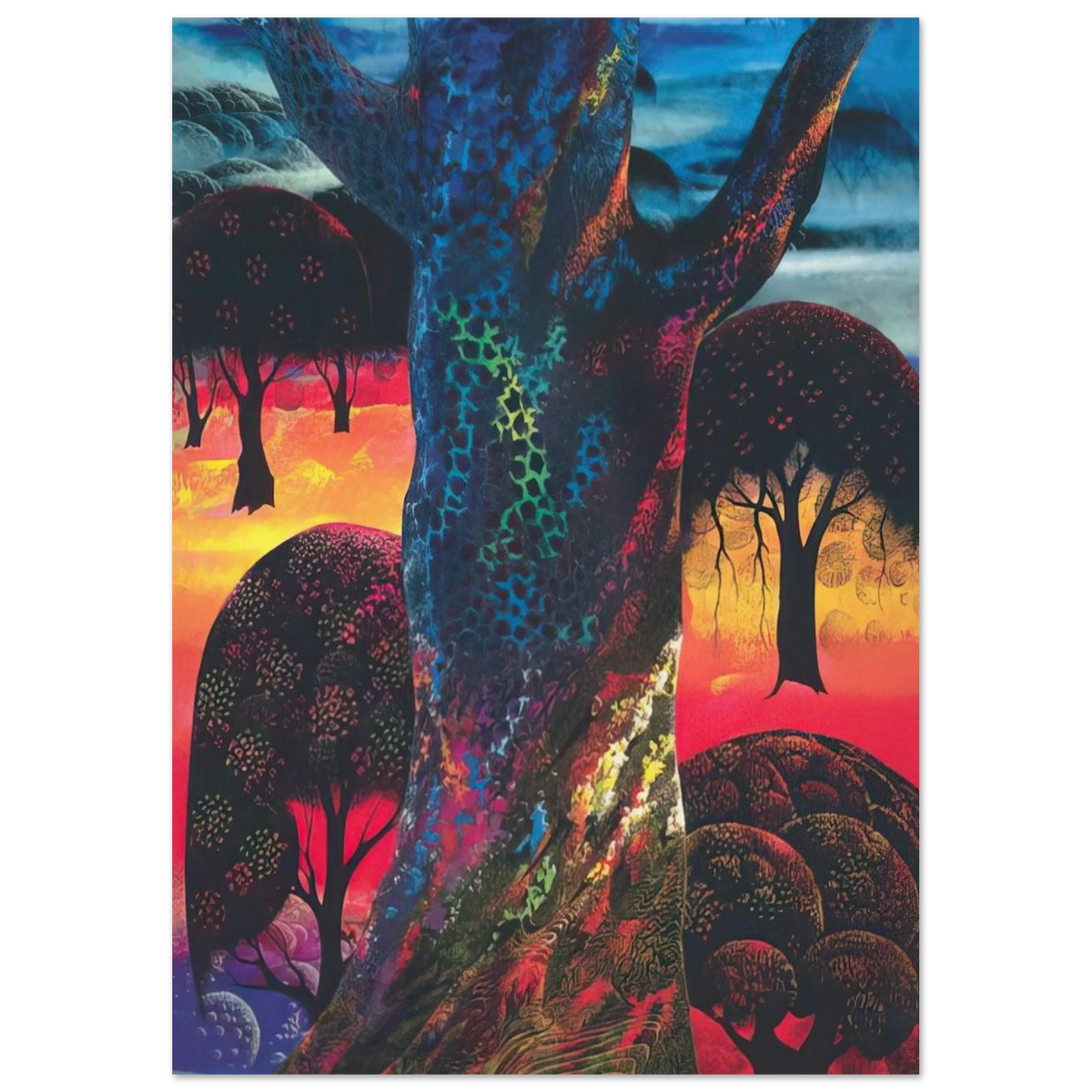 Fire Magic Poster | Eyvind Earle Poster | Eyvind Earle Prints