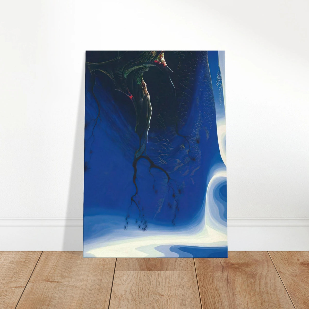 Blue Purple Mist Canvas | Eyvind Earle Canvas | Eyvind Earle Prints