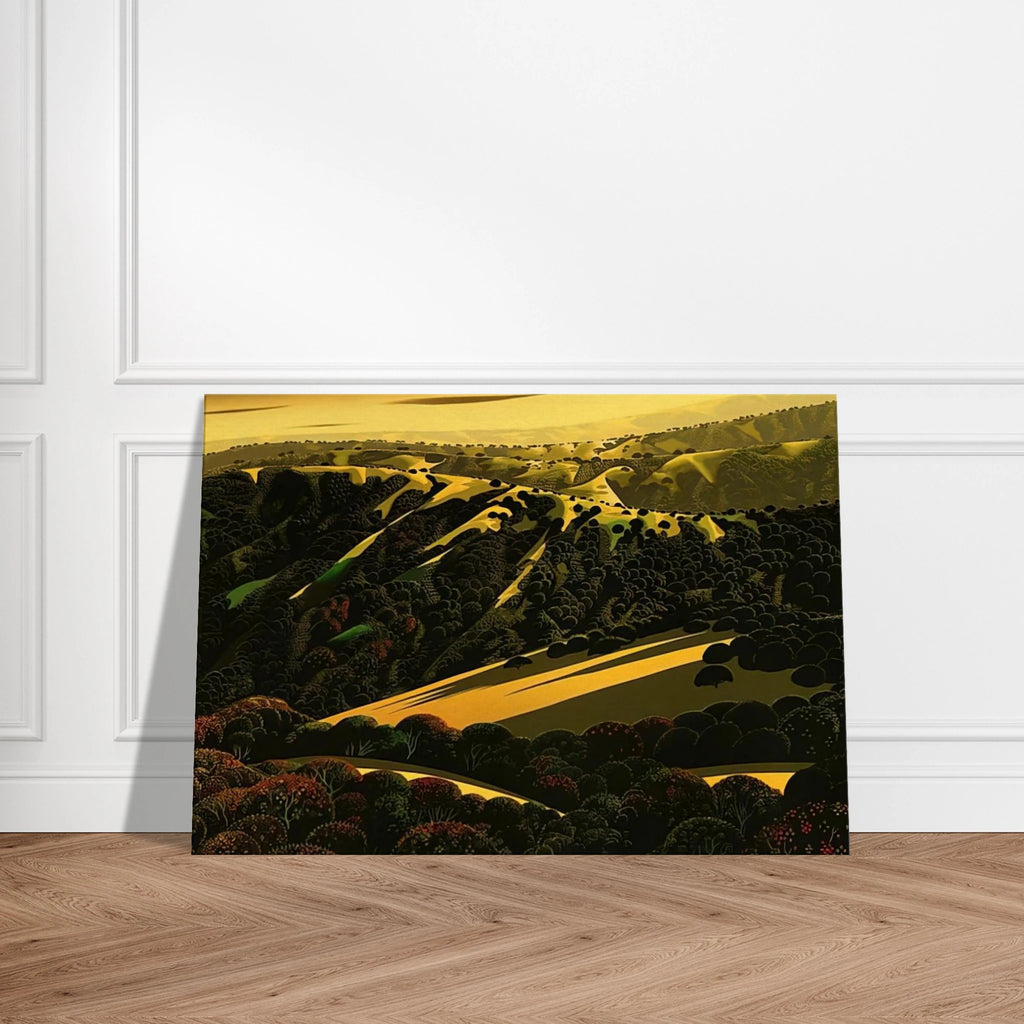 Santa Cruz Mountains Canvas | Eyvind Earle Canvas | Eyvind Earle Prints
