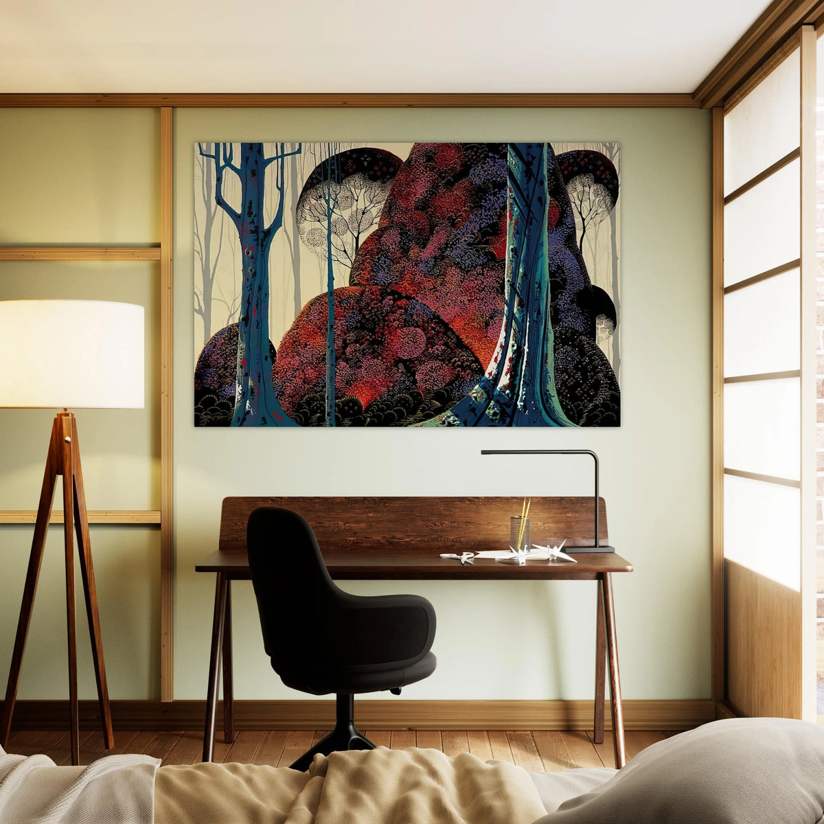 Jewel Forest Poster | Eyvind Earle Poster | Eyvind Earle Prints