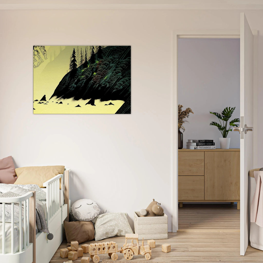 Spruce Redwood and Pine Canvas | Eyvind Earle Canvas | Eyvind Earle Prints