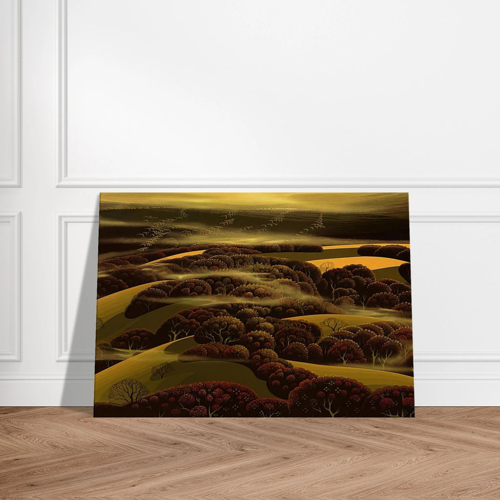 When the Fog Rolls In Canvas | Eyvind Earle Canvas | Eyvind Earle Prints