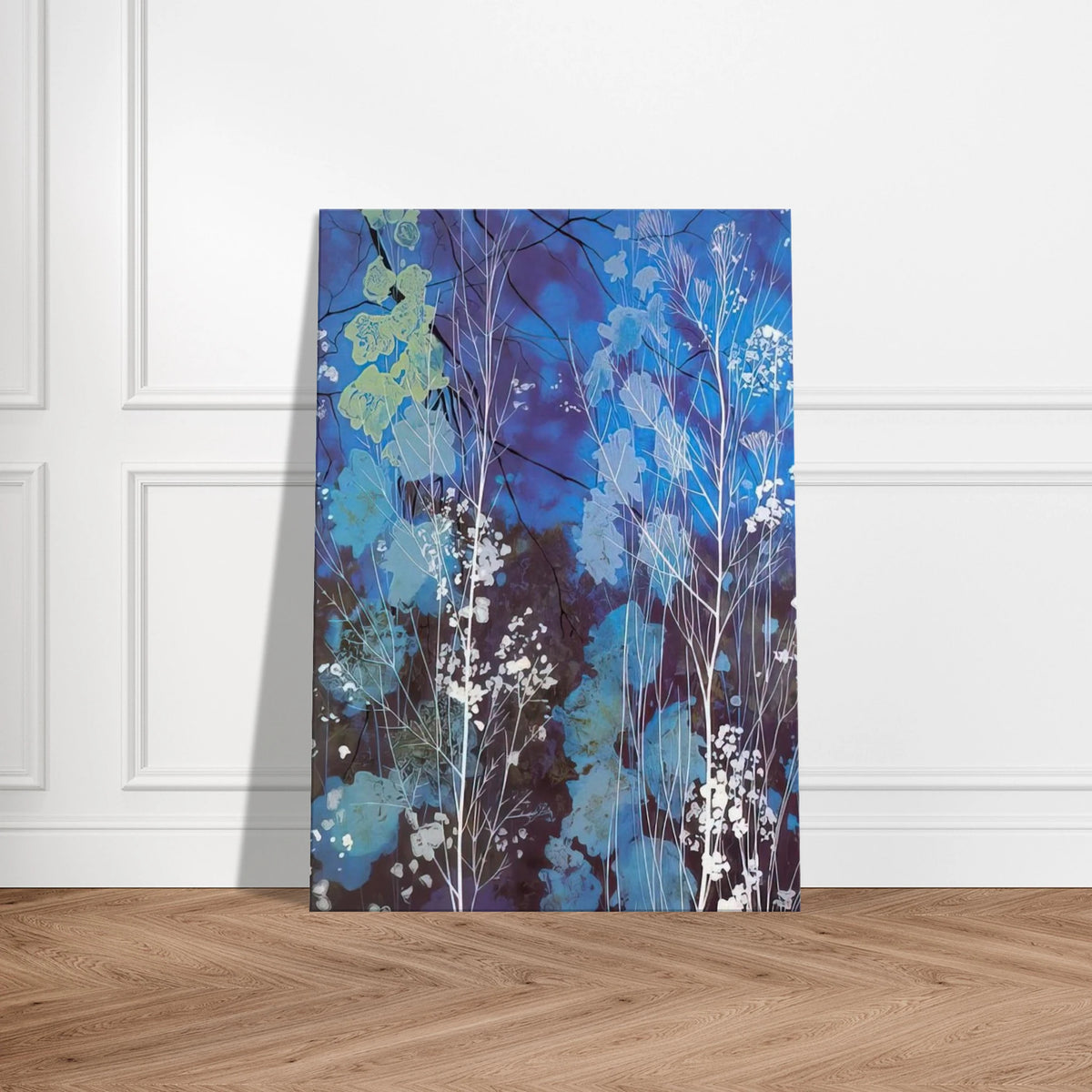 Delphinium Canvas | Eyvind Earle Canvas | Eyvind Earle Prints