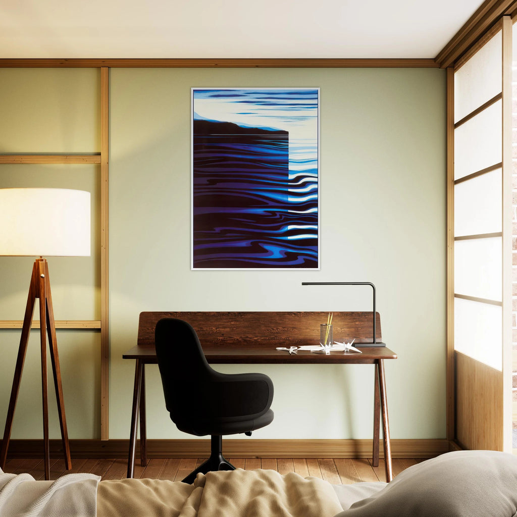 Reflections Framed Poster | Eyvind Earle Framed Prints Wall Art | Eyvind Earle Prints