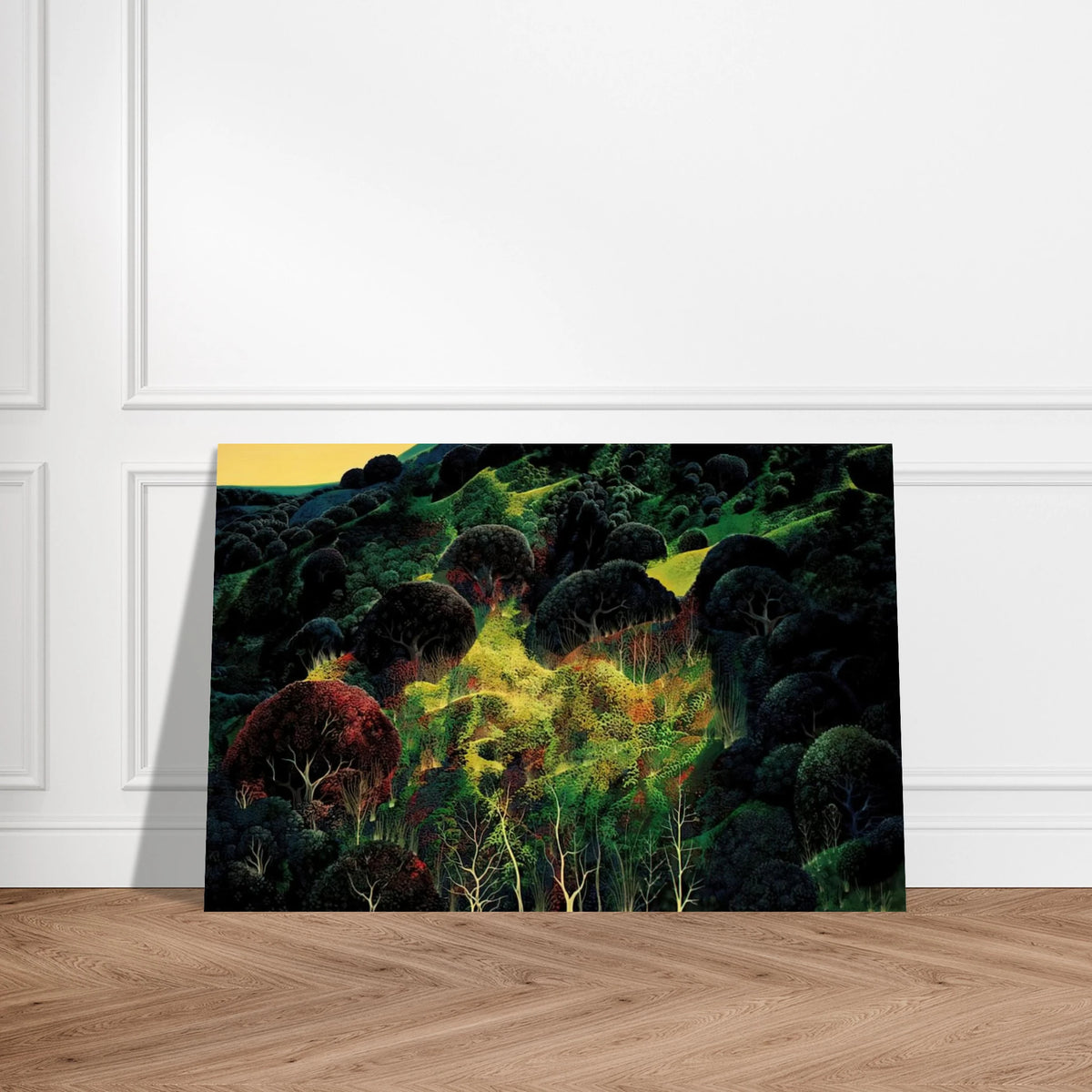 Autumn Fields Poster | Eyvind Earle Poster | Eyvind Earle Prints