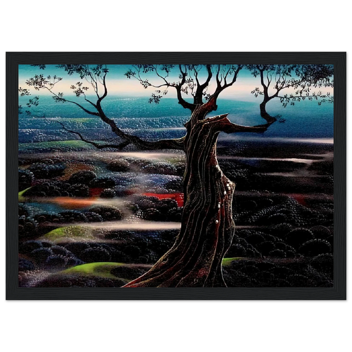 Wild Valley Framed Poster | Eyvind Earle Framed Prints Wall Art | Eyvind Earle Prints