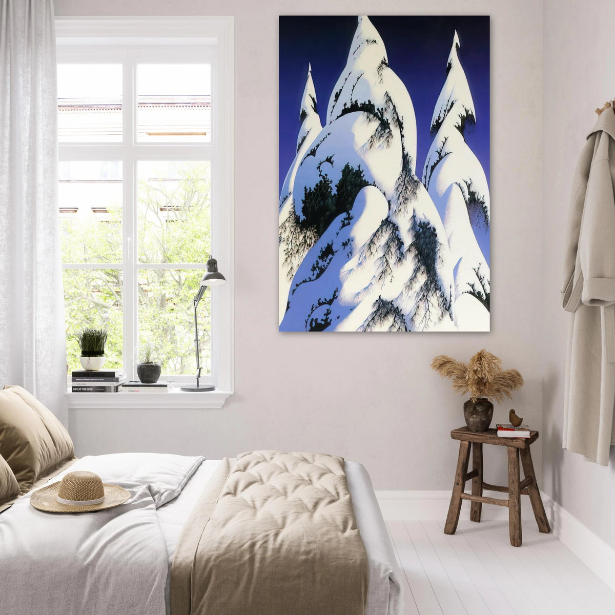Snow Trees Poster | Eyvind Earle Poster | Eyvind Earle Prints