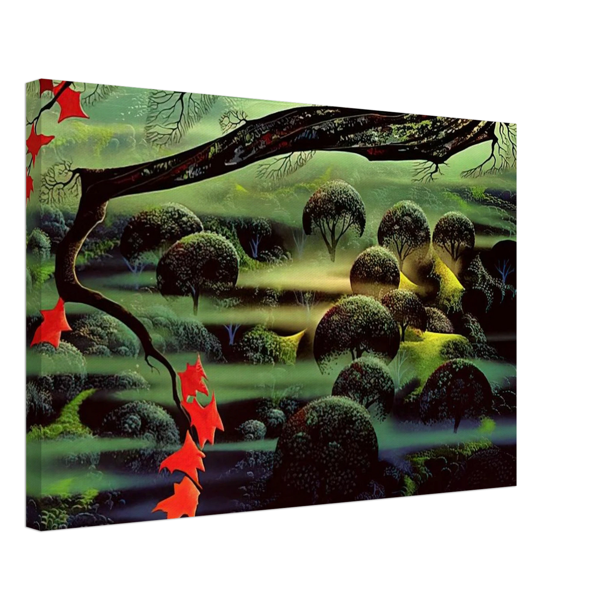 Valley of Mystery Canvas | Eyvind Earle Canvas | Eyvind Earle Prints